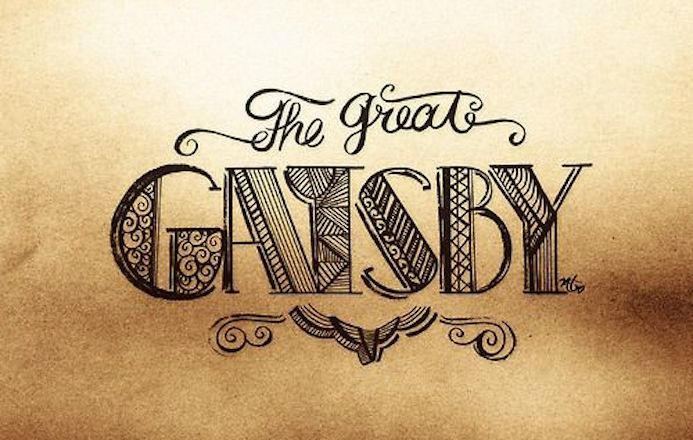 the great gatsby typography