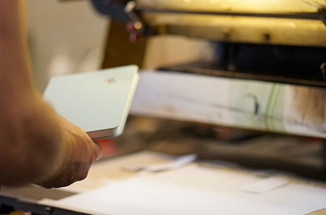 Exemple de création de carnet avec jaquette et finitions spéciales