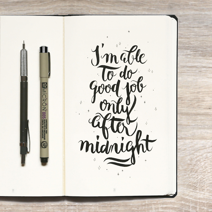 handlettering audrey leroy