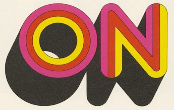 calligraphie retro