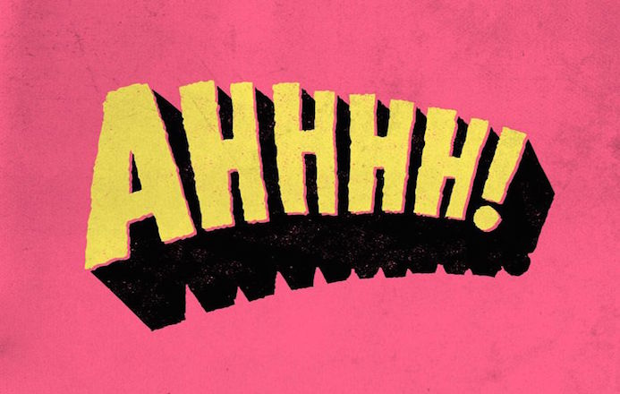 typographie retro vintage