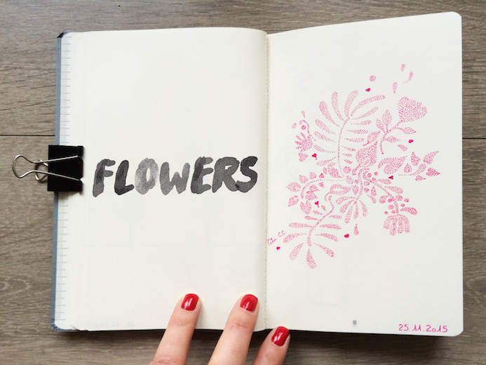 cahier illustration le papier
