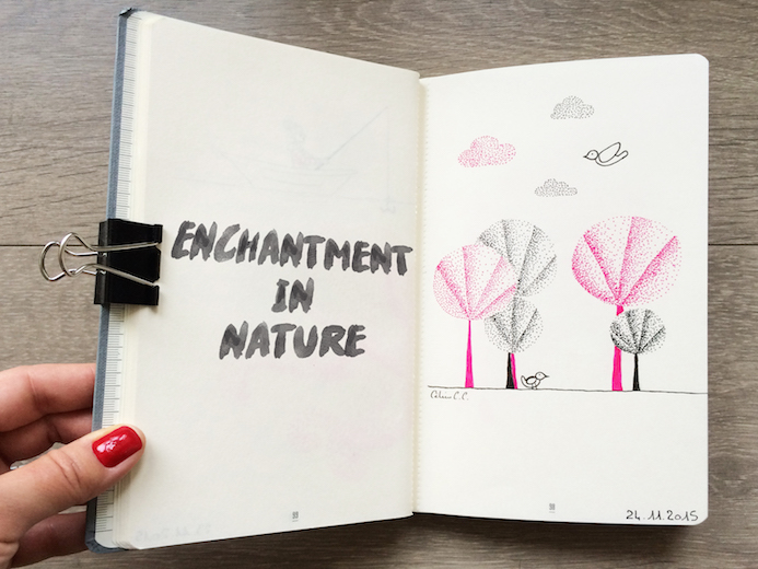 carnet dessin le papier