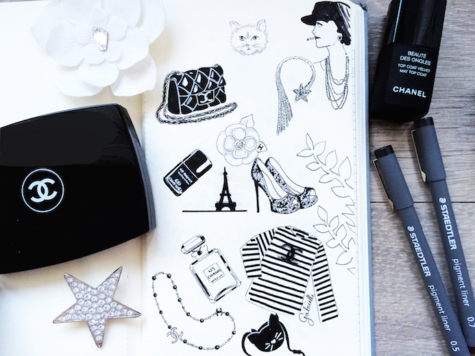illustration carnet dessin