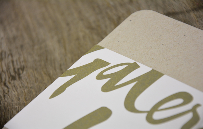 cahier personnalise le papier
