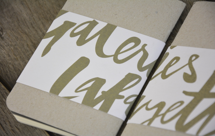 cahiers personnalises le papier