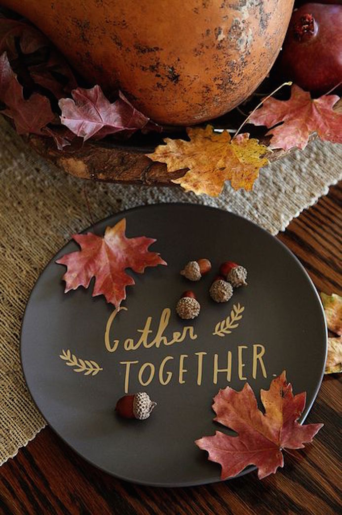 automne typographie