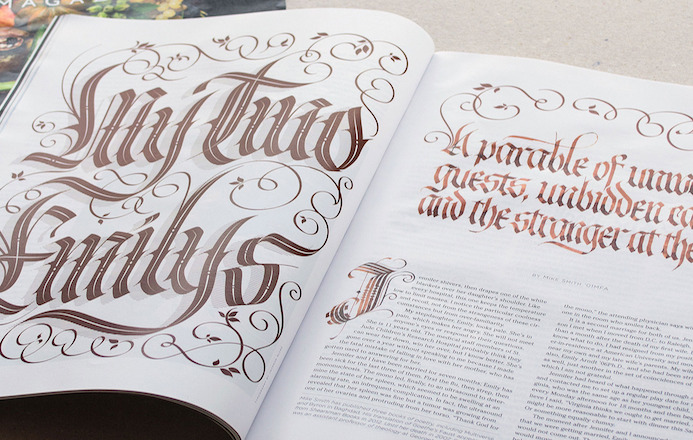 livre calligraphie lettering le papier