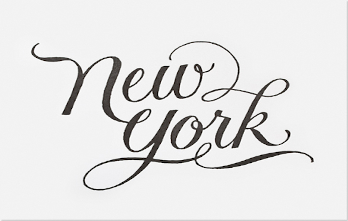 handlettering new york 