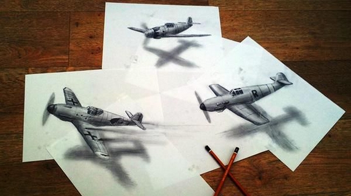 trompe oeil dessin 4