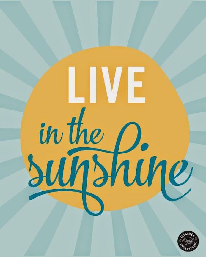sunshine typography