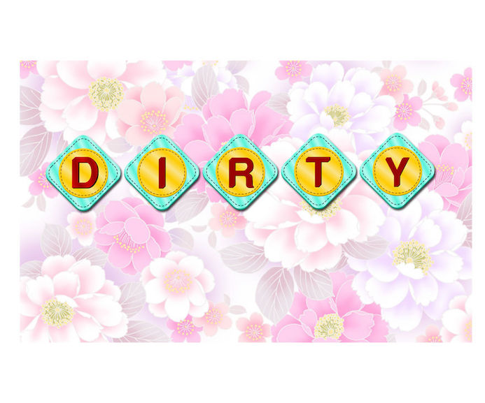 type ugly words