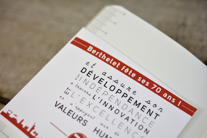 carnets personnalises berthelet