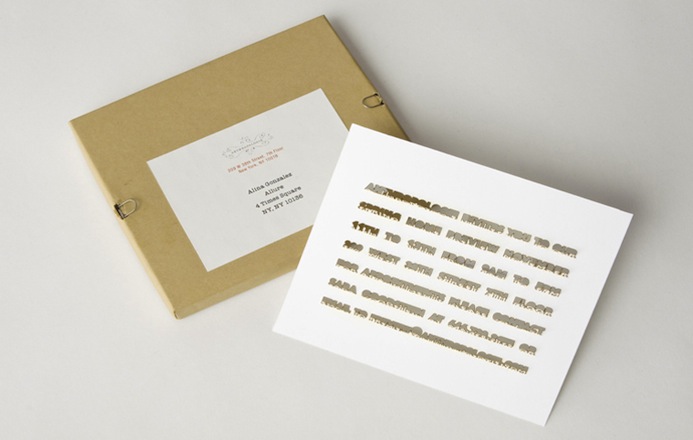 Carton dinvitation le papier