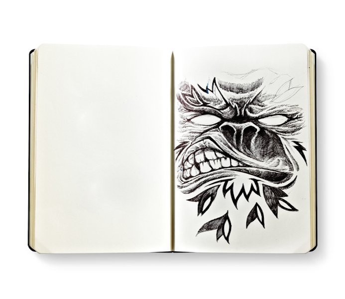 Le Papier Jim Blug Carnet Dessin