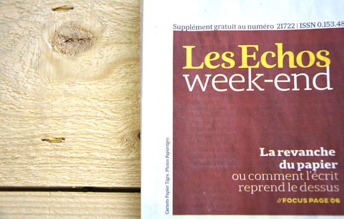 Les Echos Le Papier fait de la Resistance