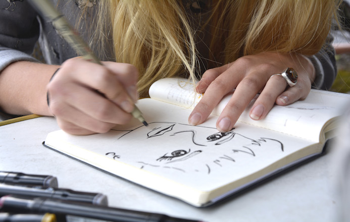 cahier illustration le papier fait de la resistance