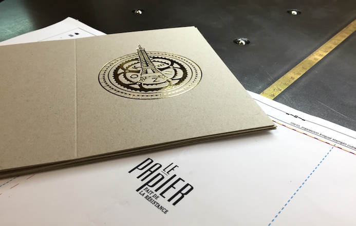 fabrication carnets le papier