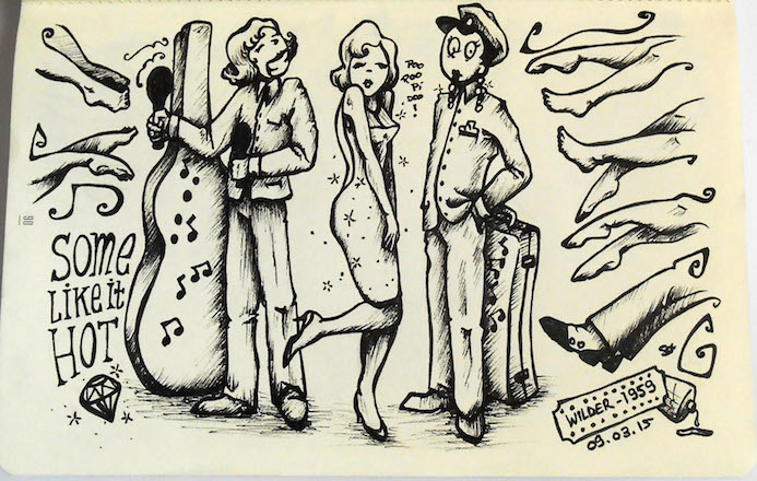 carnet dessin