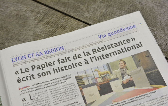 cahiers le papier fait de la resistance