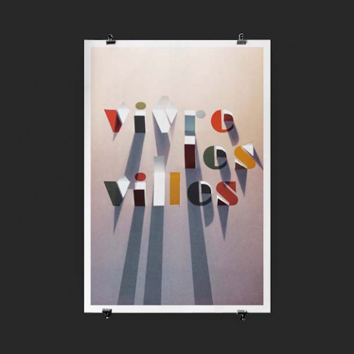 affiches design typo
