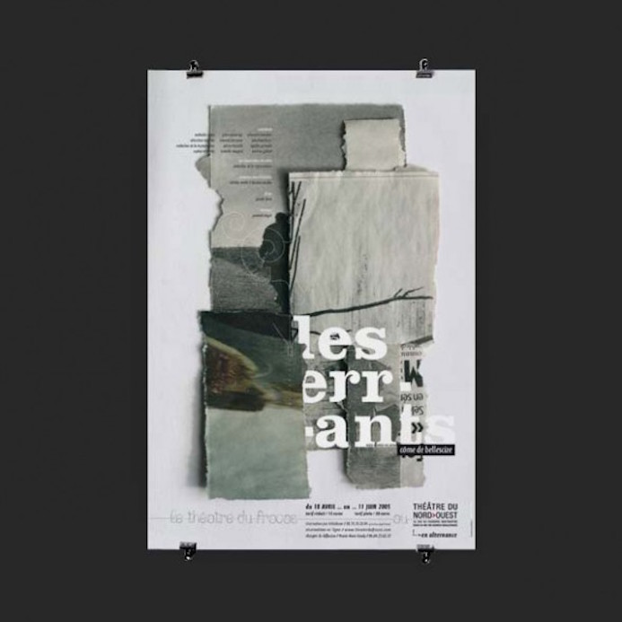 affiches typo design