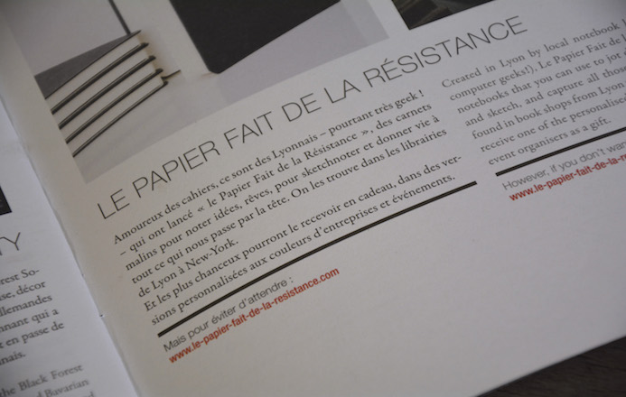 le papier fait de la resistance cahiers