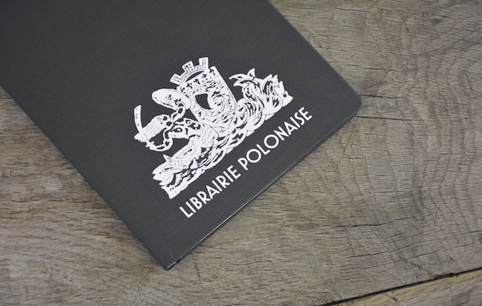 librairie polonaise carnet personnalise