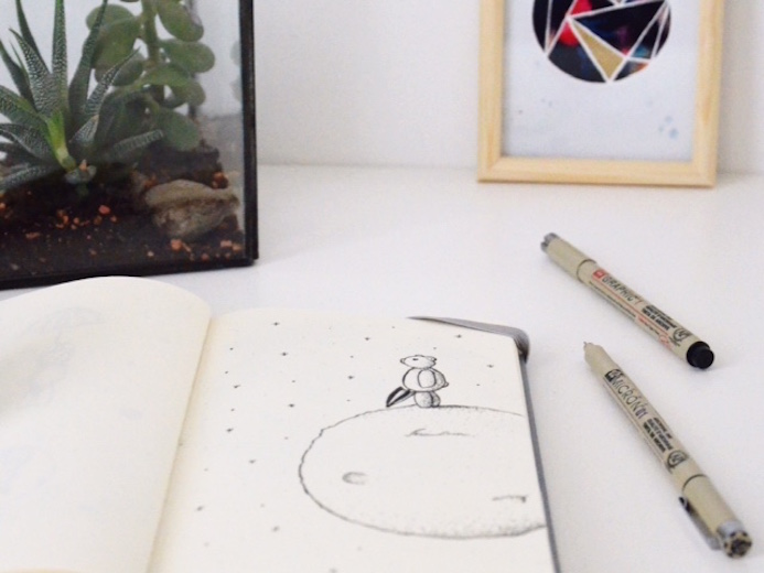 dessin carnet