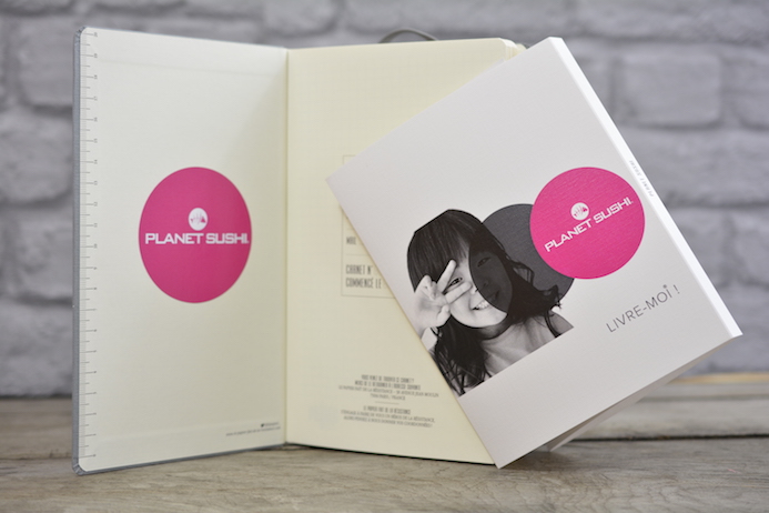 planet sushi carnets personnalises