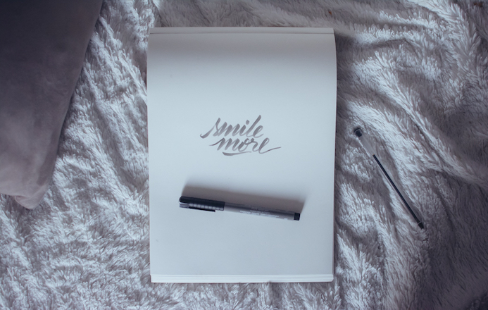 handlettering typographie affiche