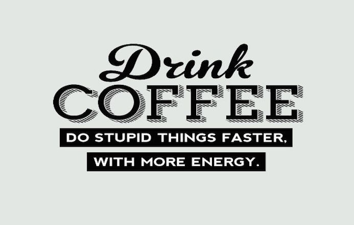 handlettering coffee