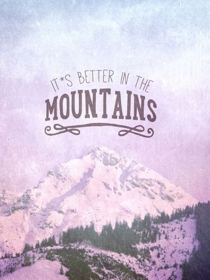 winter affiche typo