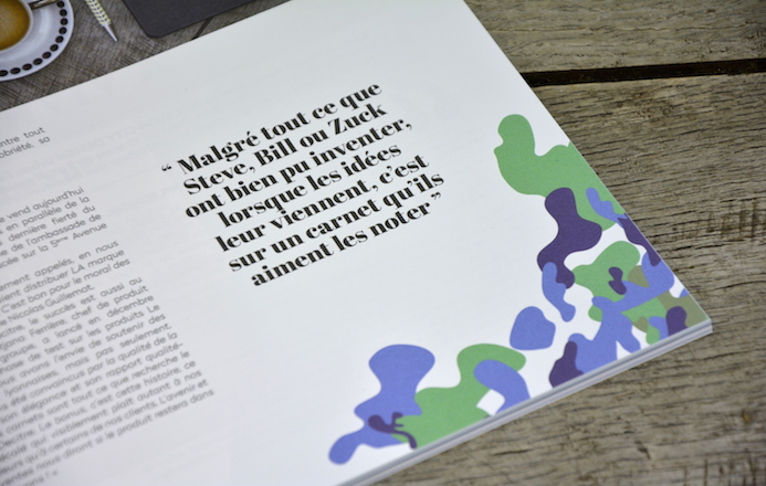 carnet personnalise le papier