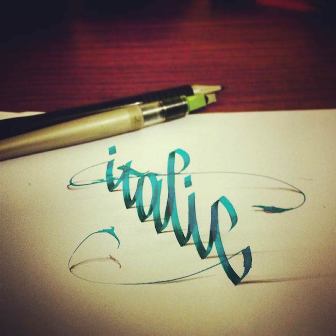 Typographie 3D Le Papier 13