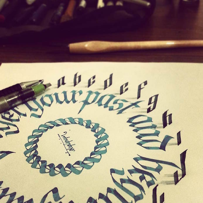 Typographie 3D Le Papier 18