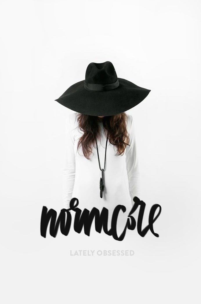 normcore handlettering
