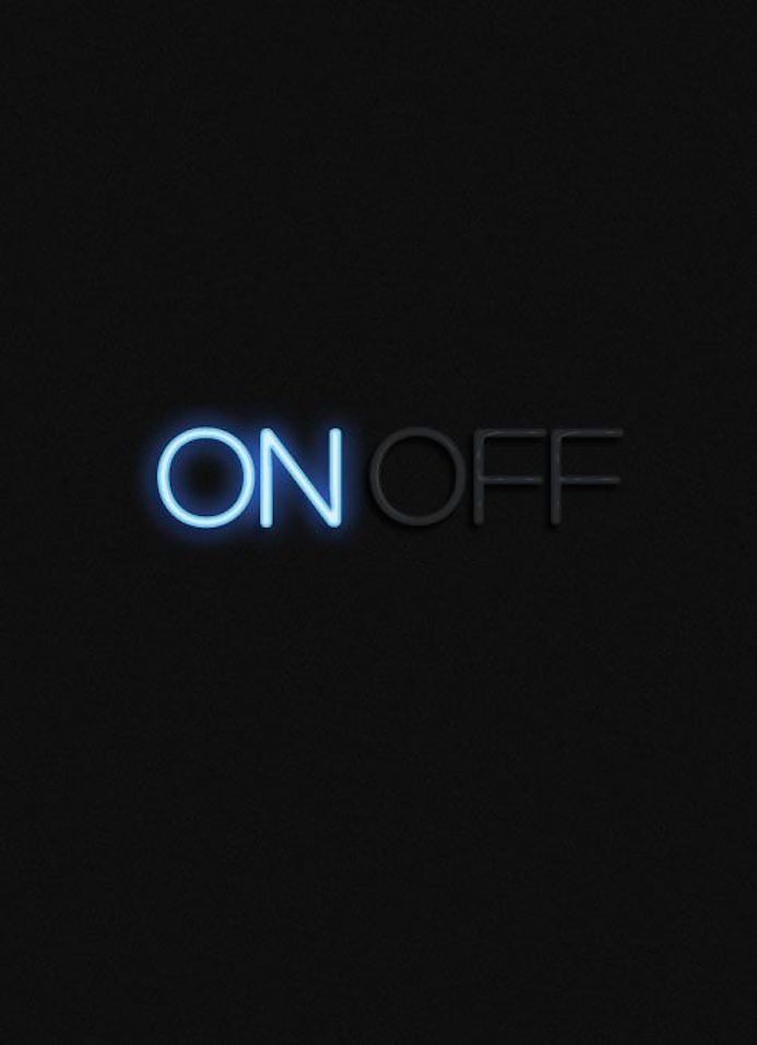 neon handlettering