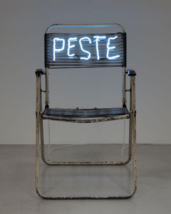 typo art neon