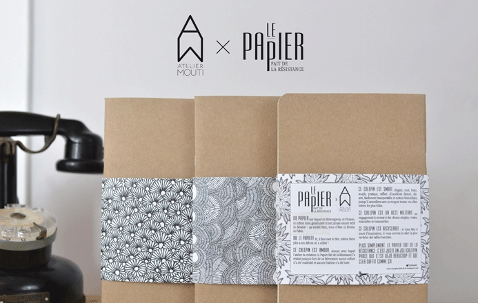 Nouvelle collection de Calepins KRAFT A5 - Atelier Mouti x Le Papier