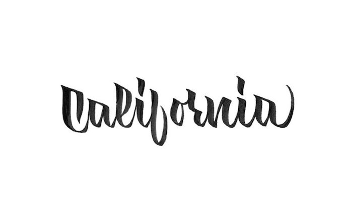 Carnet de typographie #25 : California Dreams