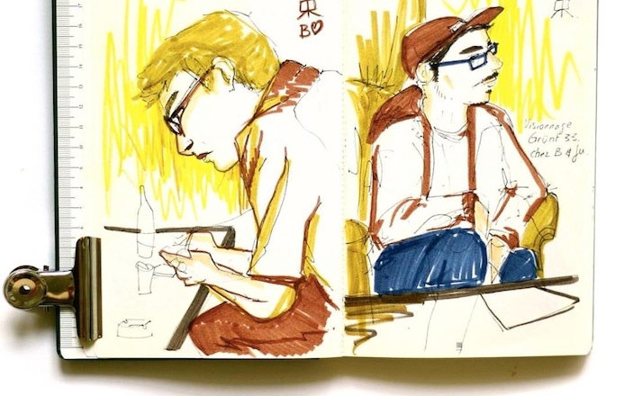 Carnet de dessin by Les Gnous du Chapelier