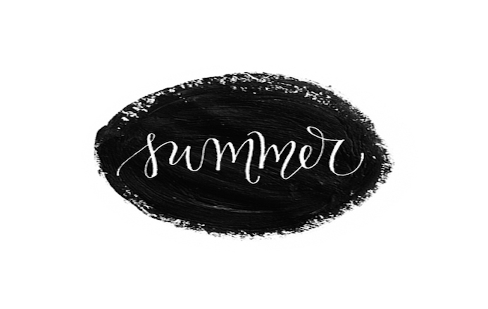 Carnet de typographie #19 - #Summer