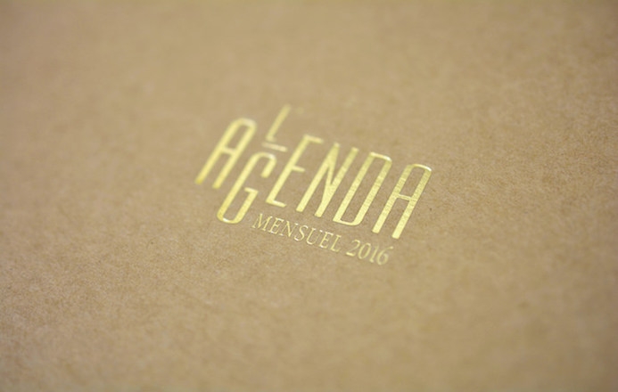 L&#039;Agenda Calendrier 2016 Le Papier