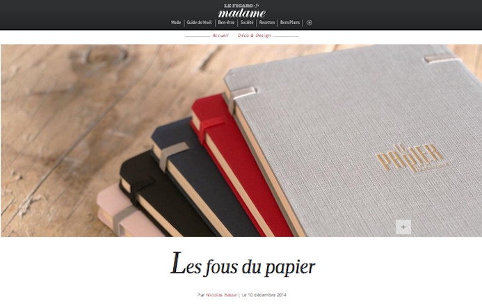 Madame Figaro et Les fous du Papier