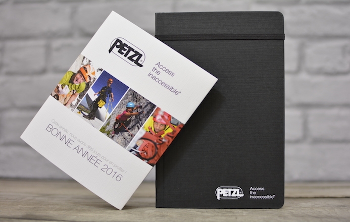 Les carnets personnalisés Petzl